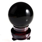 Crystal Glass Ball Manufacturer - OEM Wholesale Custom K9 Black pink