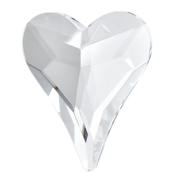 Crystal Beads Supplier - OEM Wholesale K9 Heart Shape Glass Prisms