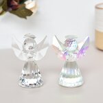Angel Statue Manufacturer - OEM Wholesale Crystal Glass Figurine