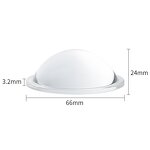 Glass Lens Factory - OEM Wholesale 66mm Optical clear Cob for Sunset