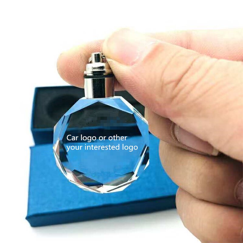 Crystal Keychain Supplier - OEM Wholesale Custom 3D Laser Car logo