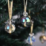 Crystal Prism Supplier - OEM 12Pcs Mini Colorful Christmas Glass