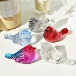Crystal Bird Figurine Factory - OEM Wholesale Colored Glass Animal