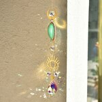 Sun Catcher Manufacturer - OEM Wholesale Hanging Gold Crystal Suncatchers