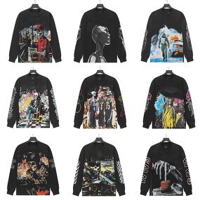 T-Shirt Supplier - OEM Pure Cotton Godspeed Long Sleeve