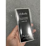 Packaging Stickers Factory - OEM 6x15cm Open Me 50pcs/bag Pink