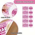 Fragile Sticker Factory - OEM 10 Sheets/bag 2x3inch Rectangular Warning