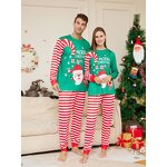 Christmas Pajamas Supplier - OEM 2024 Kids Baby Matching Long 2 Piece