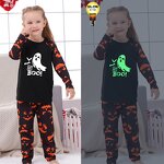 Halloween Pajamas Factory - OEM 2024 Glowing in Dark Long Sleeve