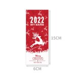 Packaging Label Supplier - OEM 50pcs Bag 6x15cm Christmas Stickers