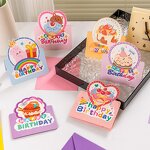 Birthday Card Supplier - OEM 9.8x13.6cm Cheap Cute Animal Paper