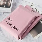 Poly Mailer Supplier - OEM Nice to See You 10 X13 Inch pink