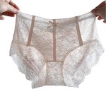 Panties Factory - OEM High Quality Lace Transparent pink Sexy