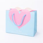 Gift Bag Supplier - OEM Stock 2023 New Craft Paper Heart Love