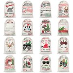 Christmas Sack Supplier - OEM 2025 Large Cheap Decorative Candy Bag