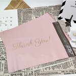 Mailing Bags Manufacturer - OEM RTS Pink Thank You 40X55cm Custom