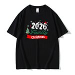 Family T-Shirt Supplier - OEM Hello 2026 Matching Happy New Year