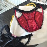 Women Underwear Manufacturer - OEM High Quality Soft Satin Embroidery