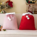 Christmas Bag Factory - OEM Wholesale Luxury Custom Velvet Drawstring