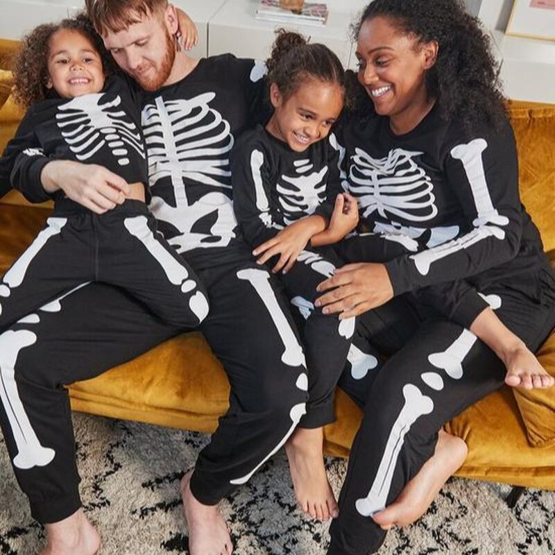 Halloween Pajamas Supplier - OEM Family Set Halloween Pajamas