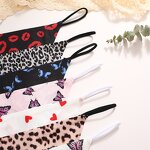 Thongs Factory - OEM Butterfly Leopard Lip Low Waist T-Back