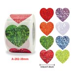 Valentine Sticker Manufacturer - OEM 2023 Red Heart Shape I love You