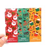 Christmas Stickers Manufacturer - OEM In Bulk 30pcs/bag 3x9cm Gift