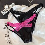 Thong Supplier - OEM High Quality Women Satin T-Back Lace