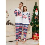 Christmas Pajamas Manufacturer - OEM 2024 New Year Sublimation Antler