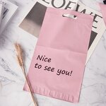 Poly Mailer Supplier - OEM Nice to See You 10 X13 Inch pink