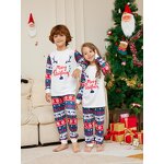 Christmas Pajamas Manufacturer - OEM 2024 New Year Sublimation Antler