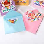 Birthday Card Supplier - OEM 9.8x13.6cm Cheap Cute Animal Paper