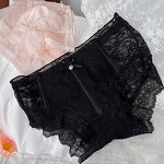 Panties Factory - OEM High Quality Lace Transparent pink Sexy