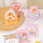 Birthday Card Supplier - OEM 9.8x13.6cm Cheap Cute Animal Paper