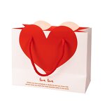 Gift Bag Supplier - OEM Stock 2023 New Craft Paper Heart Love