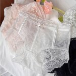 Panties Factory - OEM High Quality Lace Transparent pink Sexy