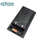 Battery Box Factory - Black Flip Embedded 3V 2AA Panel Surface Mounted Pack
