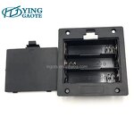 Battery Pack Factory - Custom NO-switch Black 4.5V 3AA Embedded with Cover