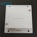 Battery Holder Factory - Custom NO-switch White 4.5V 3AA Embedded with Cover