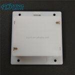 Battery Holder Factory - Custom NO-switch White 4.5V 3AA Embedded with Cover