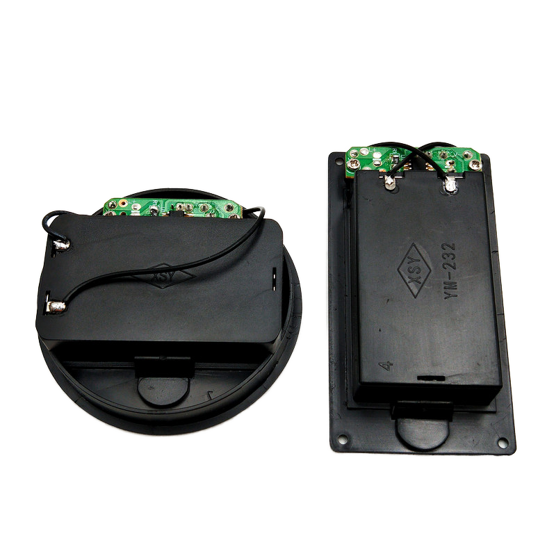 Timer Battery Pack Factory - 3V 2AA Circle Square Panel Surface Mounted