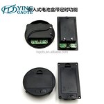 Timer Battery Pack Factory - 3V 2AA Circle Square Panel Surface Mounted