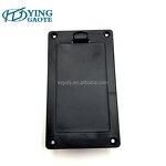 Battery Pack Factory - Panel Surface Mounted 3V 2AA Black with Switch Cover