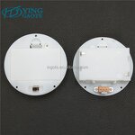 Battery Holder Factory - Custom Circle White Embedded 3V 2AA Panel Mounted