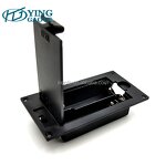 Battery Box Factory - Black Flip Embedded 3V 2AA Panel Surface Mounted Pack