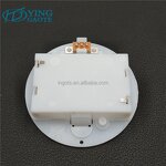 Battery Holder Factory - Custom Circle White Embedded 3V 2AA Panel Mounted
