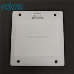 Battery Holder Factory - Custom NO-switch White 4.5V 3AA Embedded with Cover