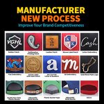 Running Cap Supplier - OEM Custom Waterproof Quick Dry 5-Panel Cap