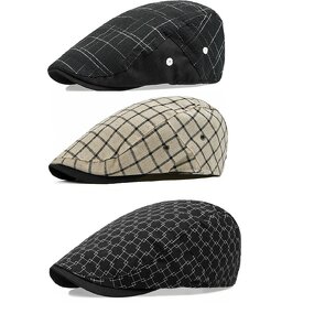 Newsboy Cap Manufacturer - OEM Denim Adjustable Flat Cap
