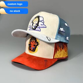 Baseball Trucker Hat Factory - OEM Custom 5-Panel Suede Mesh Cap